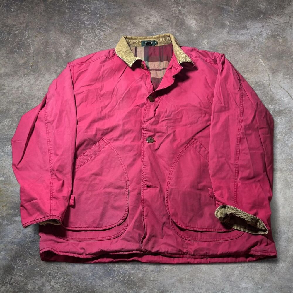 Jcrew Men's Pink and Red Jacket